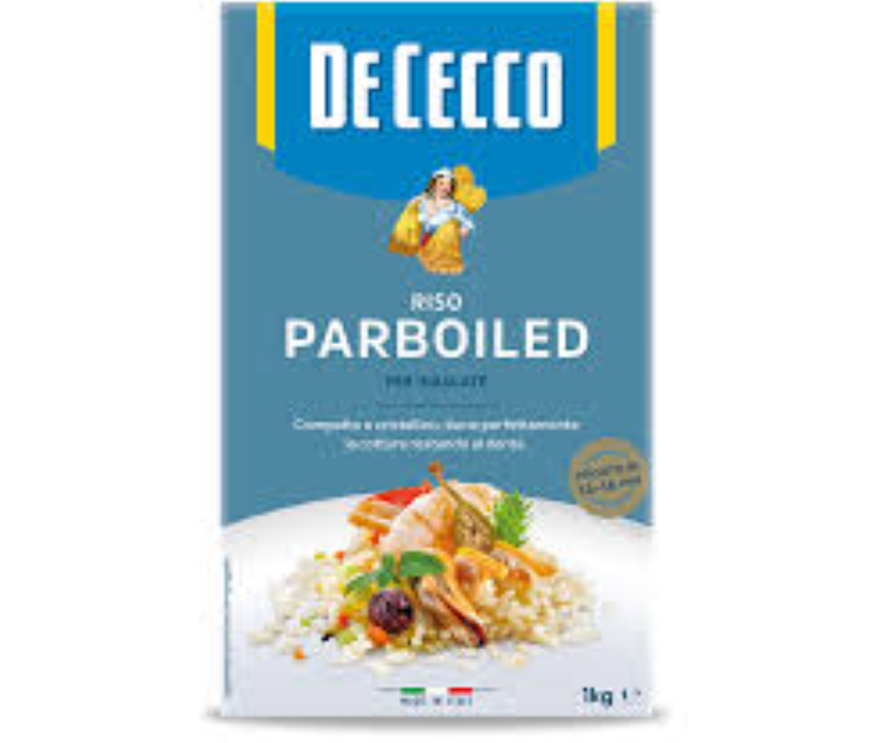 DE CECCO RISO PARBOILED 1KG
